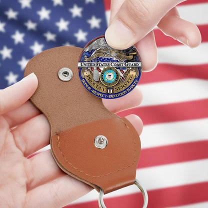 US Coast Guard – Military Printed Challenge Coin – Eagle of Honor Series