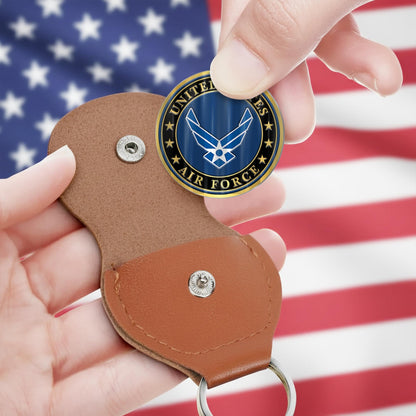 US Air Force – Military Printed Challenge Coin – National Pride Medallion