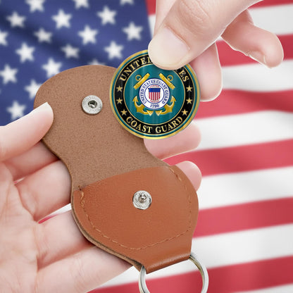 US Coast Guard – Military Printed Challenge Coin –  National Pride Medallion