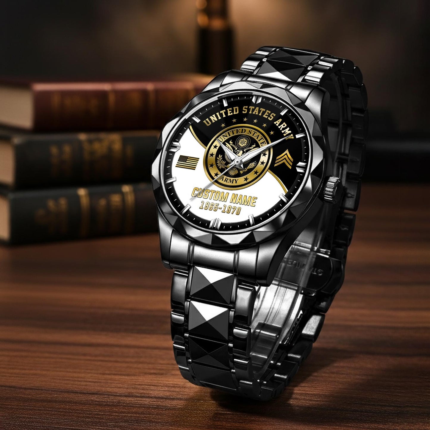 US Army – Diamond-Cut Bezel Watch – Imperial Service Watch