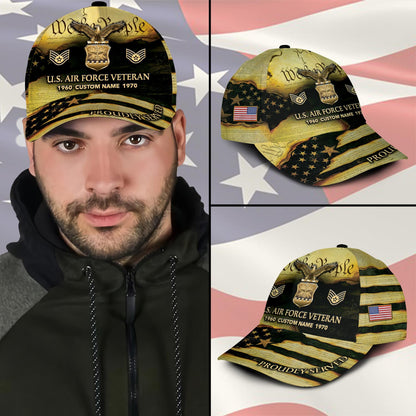 US Air Force – Classic Cap – We The People - Gold