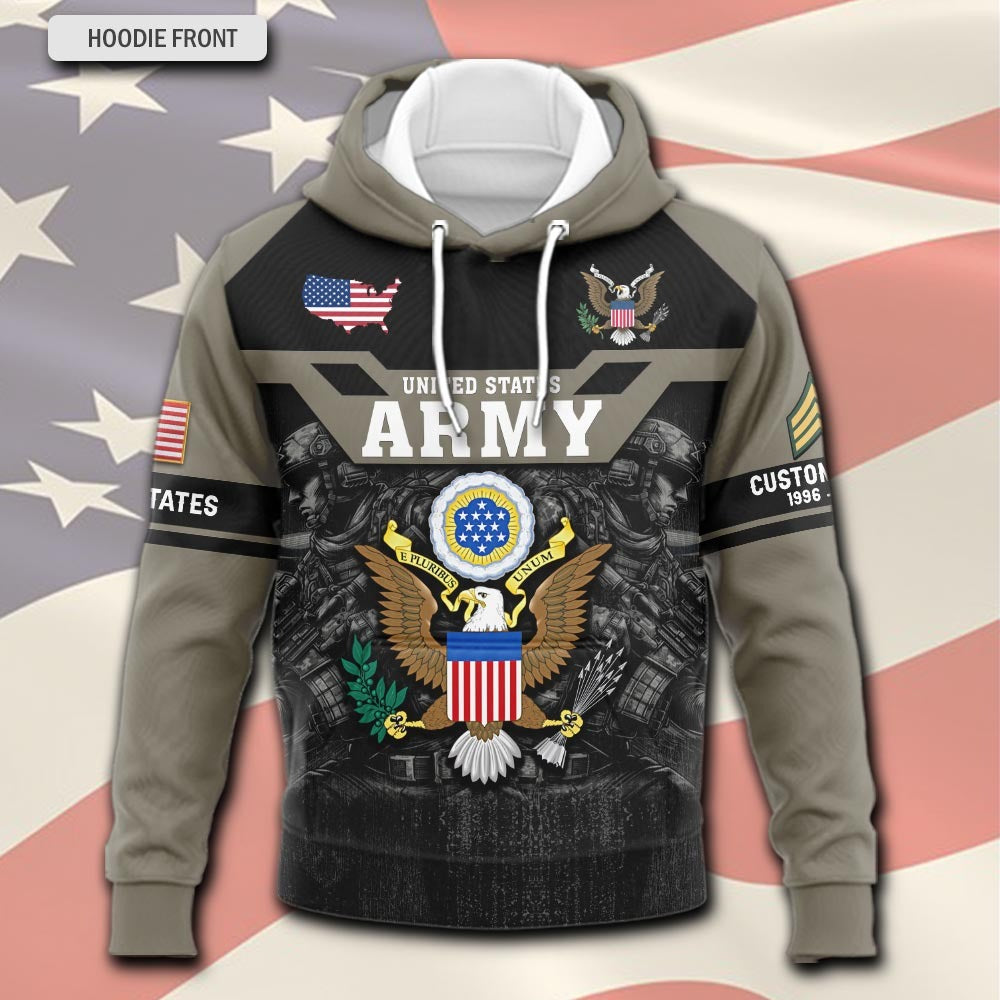U.S Army – Hoodie – Pround Served