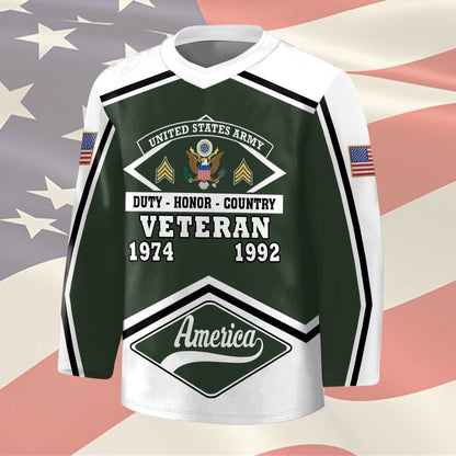 US Army – Hockey Jersey – Honor Shield Pattern