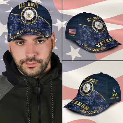 US Navy – Classic Cap – Camo Gold
