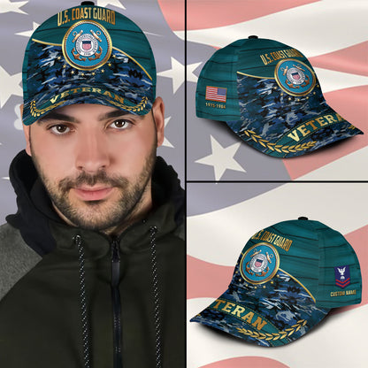 US Coast Guard – Classic Cap – Camo Gold