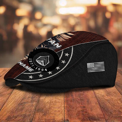 Custom U.S. Marine Corps Jeff Cap – Eagle Star Circle Design