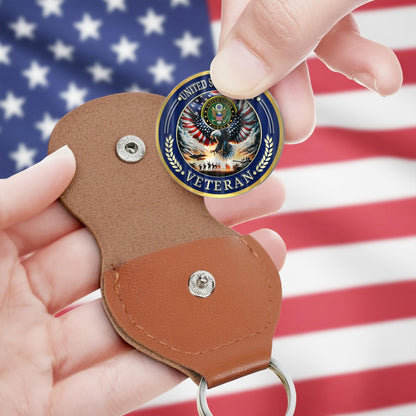 US Army – Military Printed Challenge Coin – Rising Eagle Tribute