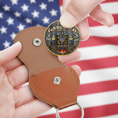 US Navy – Military Printed Challenge Coin – God Bless Tribute Coin