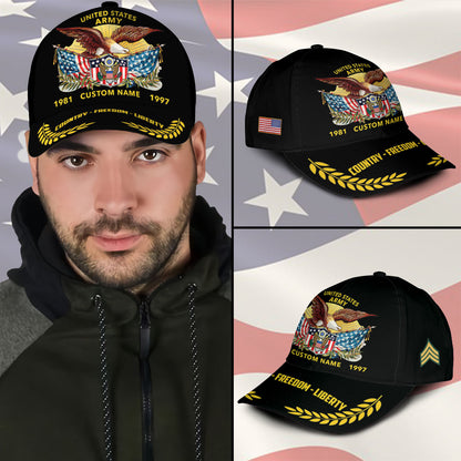 US Army – Classic Cap – Country - Freedom - Liberty