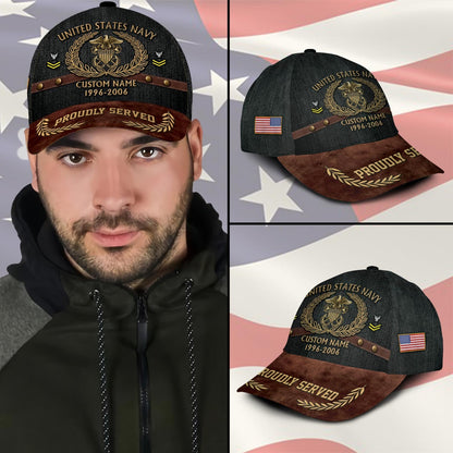 US Navy – Classic Cap – Denim Design
