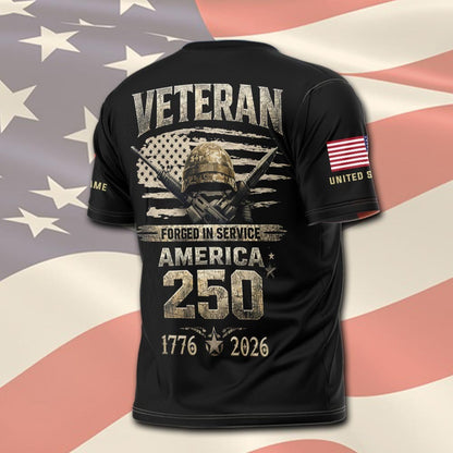 U.S Marine Corps – T-shirt – Grunge Veteran Emblem