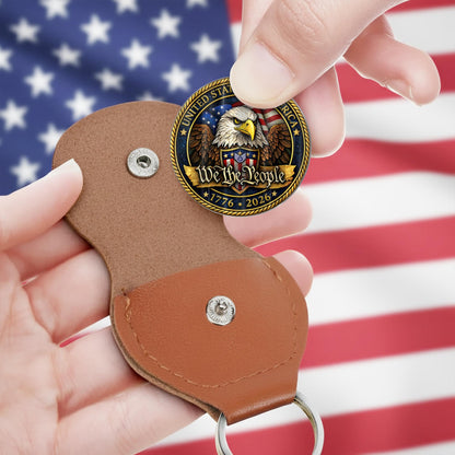 US Air Force – Military Printed Challenge Coin – We The People 250