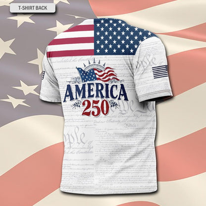 U.S Air Force – T-shirt – America 250 Heritage Flag