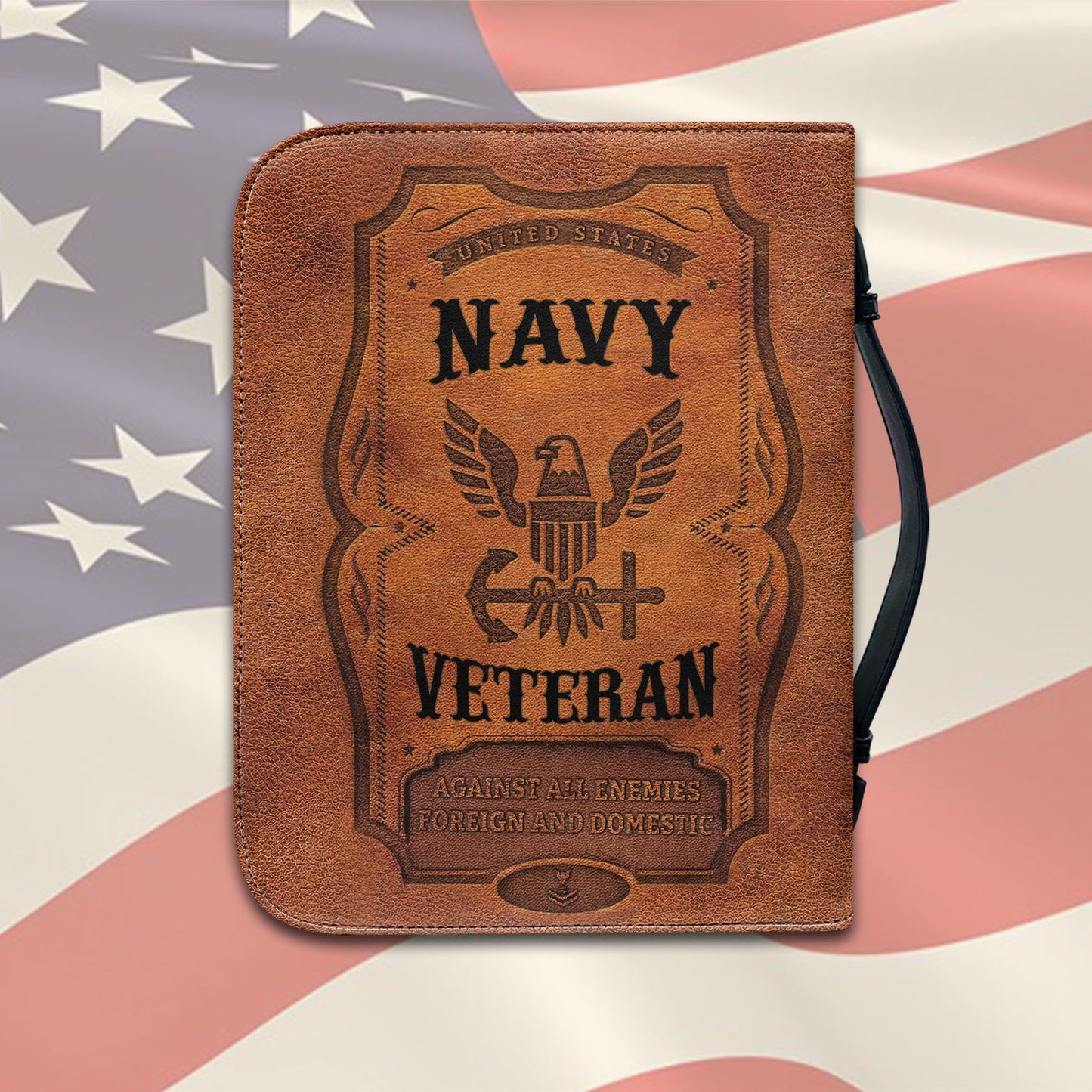 US Navy – Bible Cover – Veteran Heritage Folio