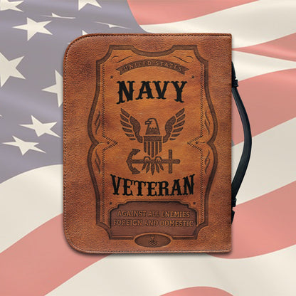 US Navy – Bible Cover – Veteran Heritage Folio