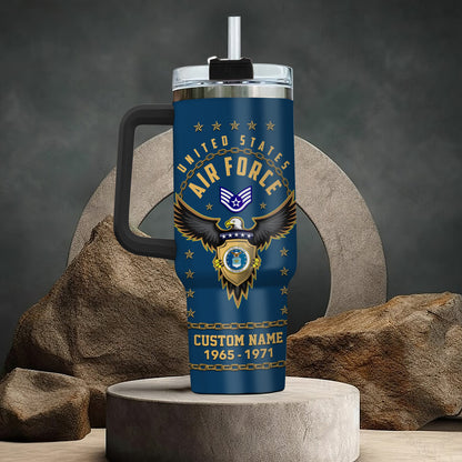 US  Air Force – Tumbler 40oz - I Will Fight For Ameria