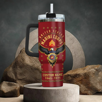 US Marine Corps – Tumbler 40oz - I Will Fight For Ameria