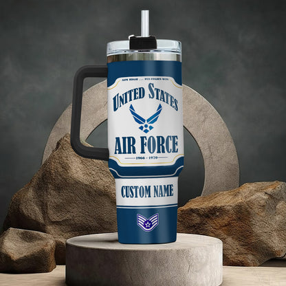 US Air Force - Tumbler 40oz - Vintage Patriotic style