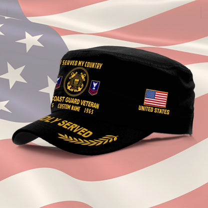 US Coast Guard – Military Cap - Honor, Duty, Service