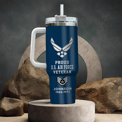 US Air Force , E 3 Air Force Airman First Class – Stainless Steel Tumbler 40oz