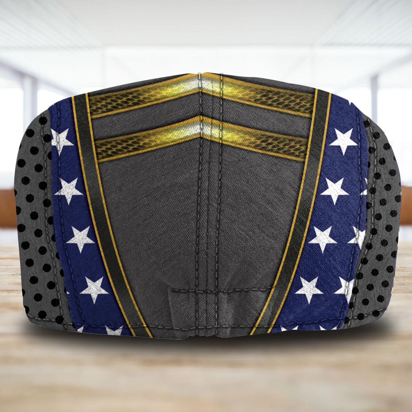 Custom U.S. Navy Jeff Cap –  USMC Honor Courage Commitment Veteran Cap