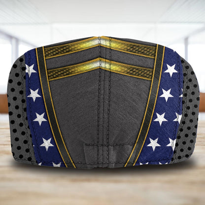 Custom U.S. Marine Corps Jeff Cap – USMC Honor Courage Commitment Veteran Cap