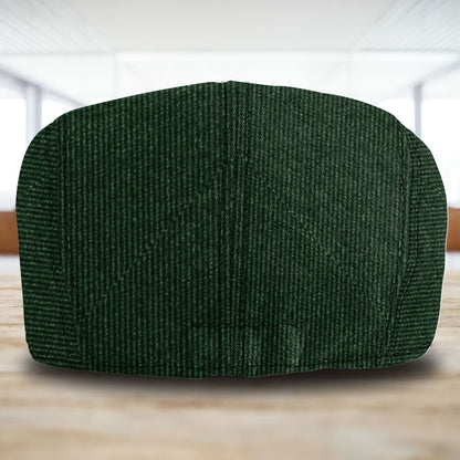 Custom U.S. Army Veteran Jeff Cap – Name, Rank & Service Years Personalized - Distressed denim pattern