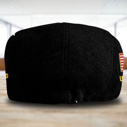 Custom U.S. Army Jeff Cap – Bald Eagle Design