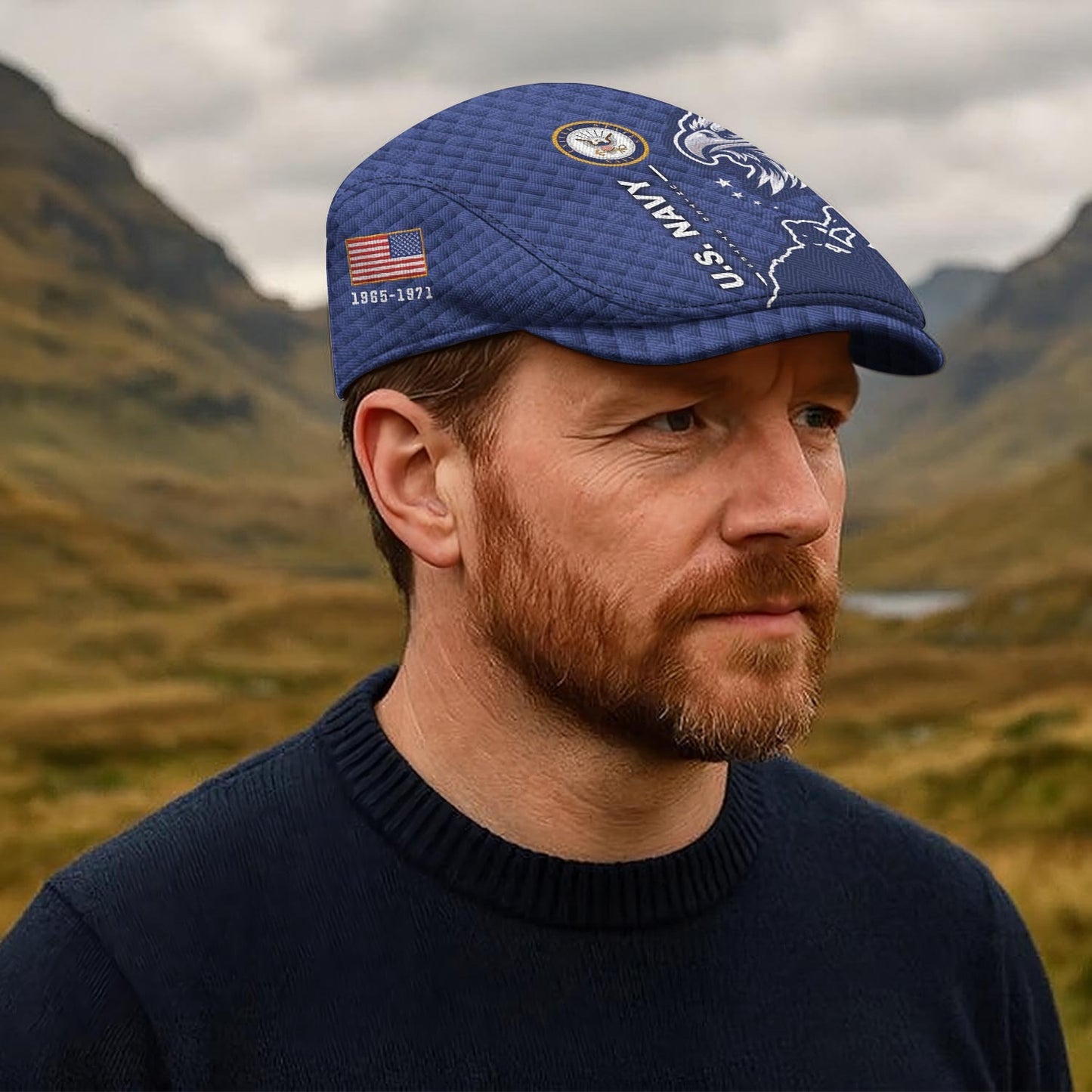 Custom U.S. Navy Jeff Cap – Eagle of Honor