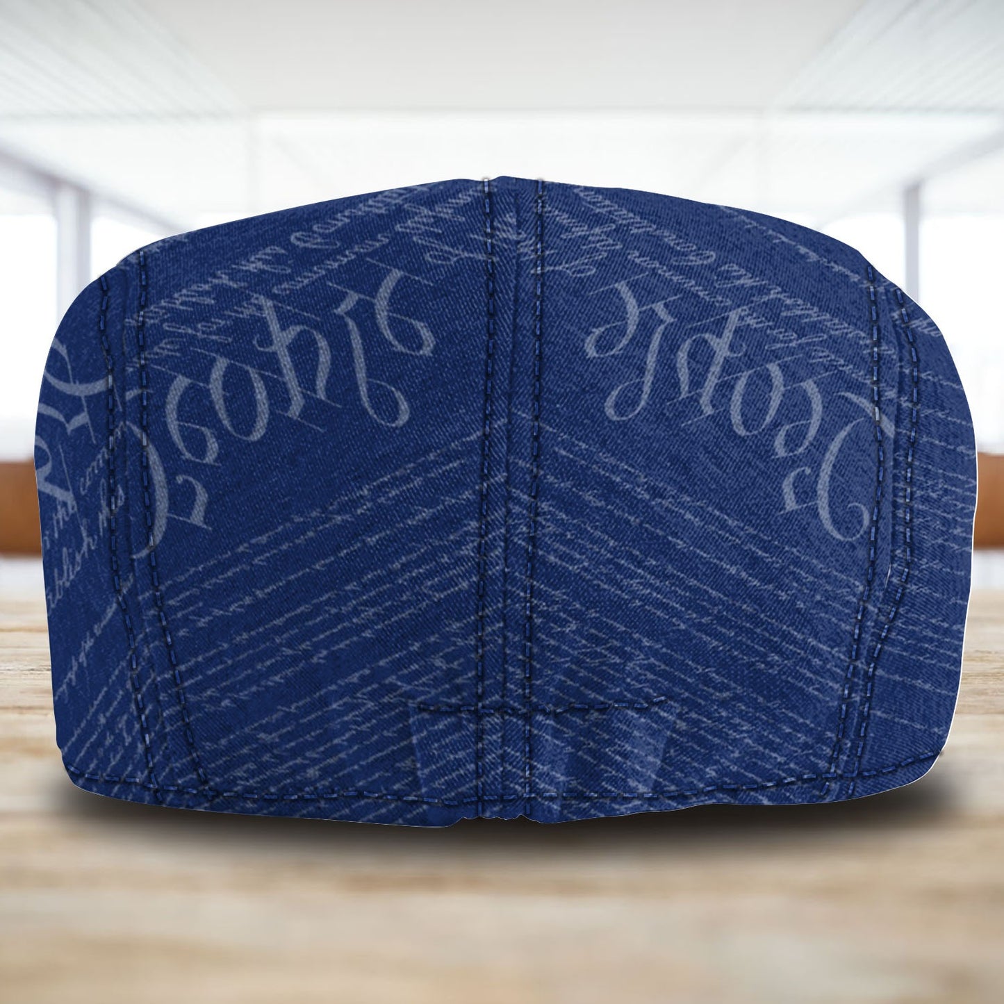 Custom U.S. Navy Jeff Cap –  Stripe Eagle Cap