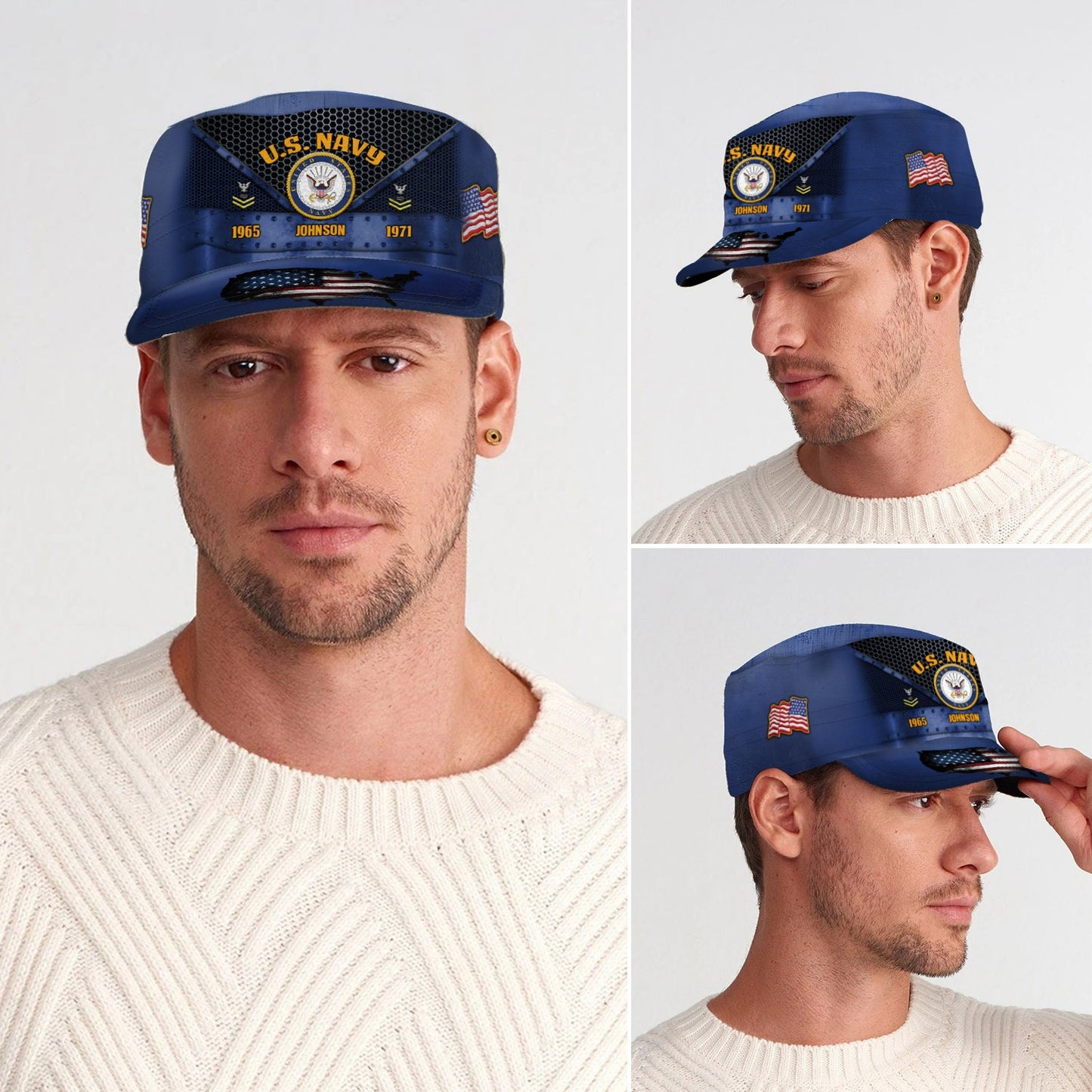 US Navy – Military Cap - Military Mesh Design