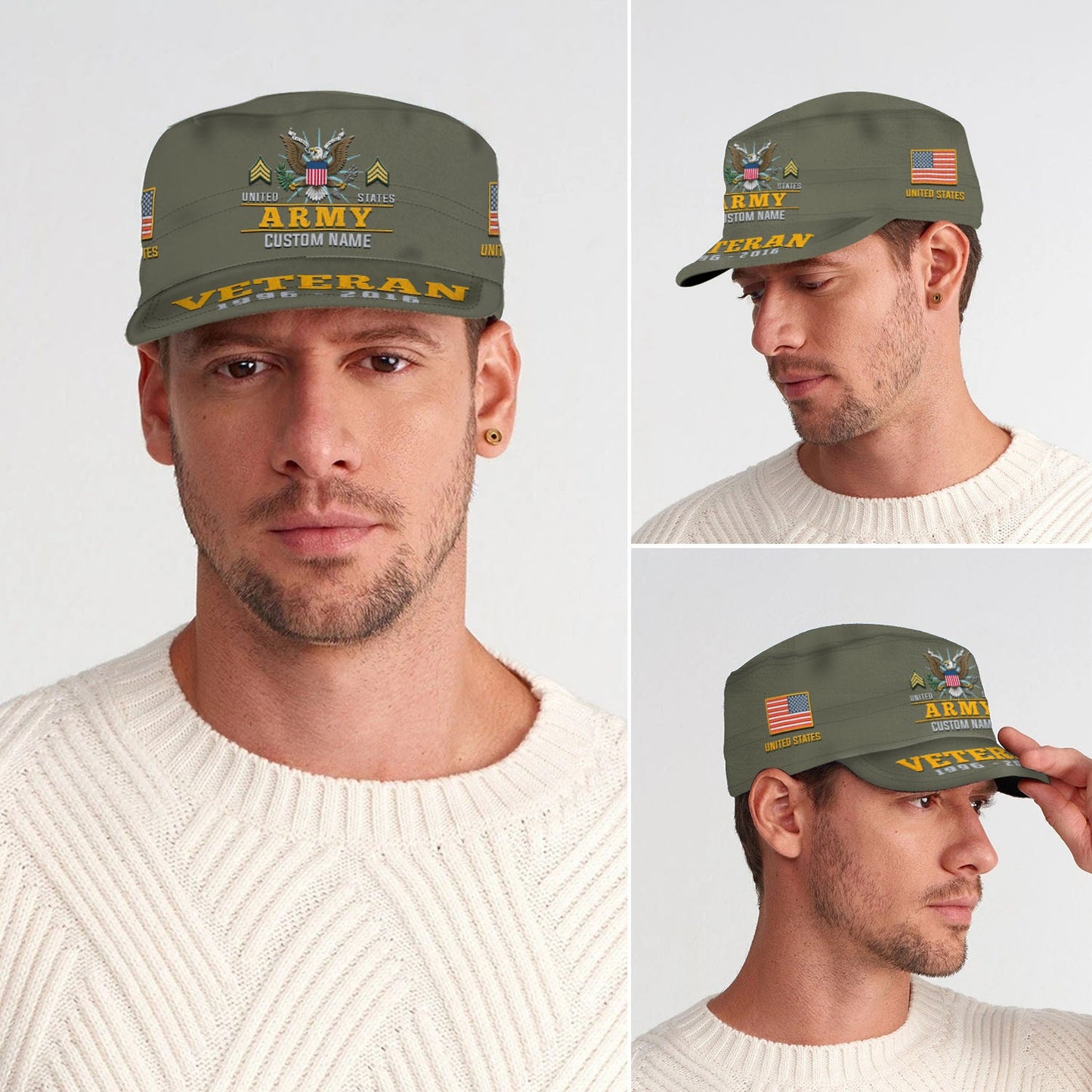 US Army – Military Cap – Veteran By Choice