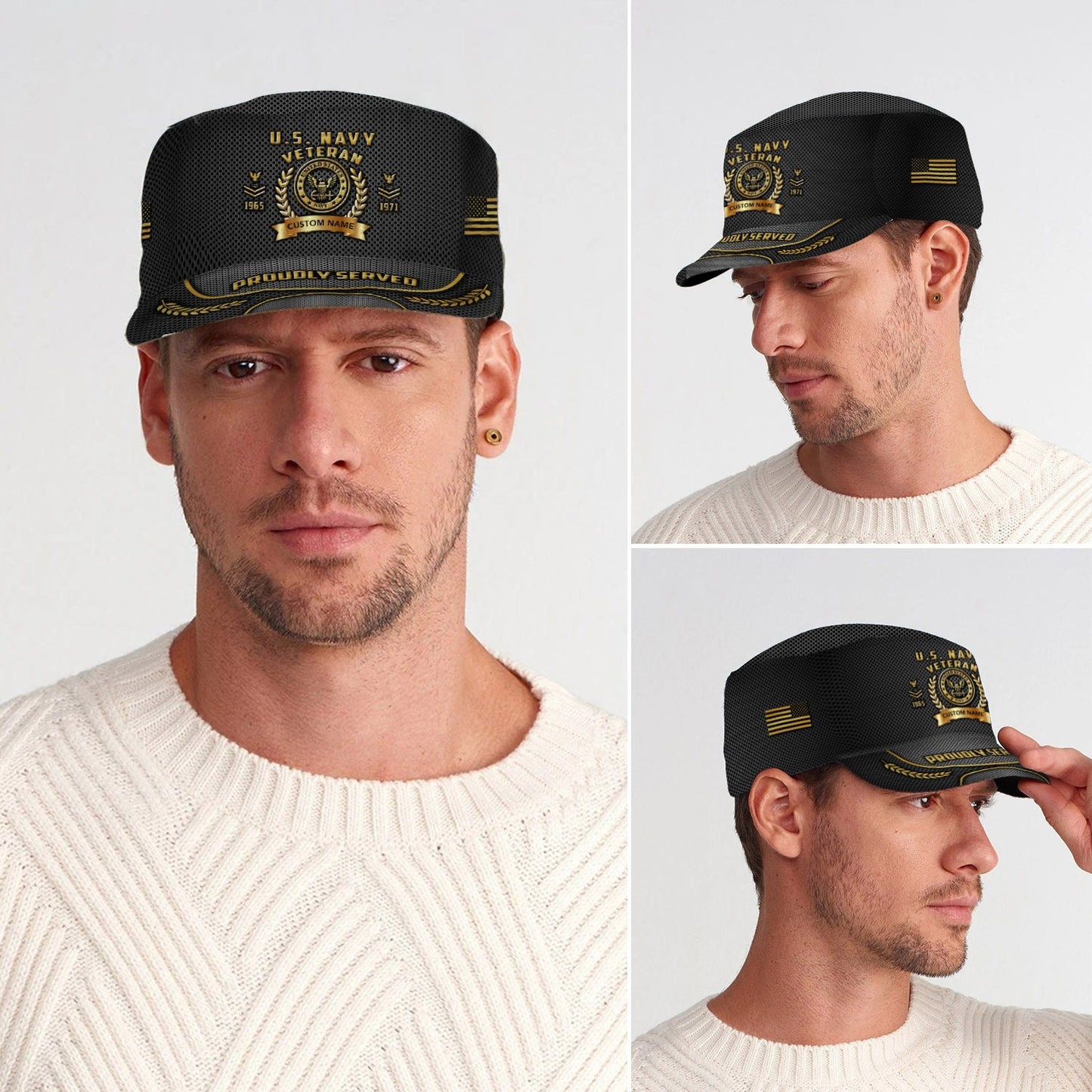 US Navy – Military Cap - Never Retreat, Never Surrender