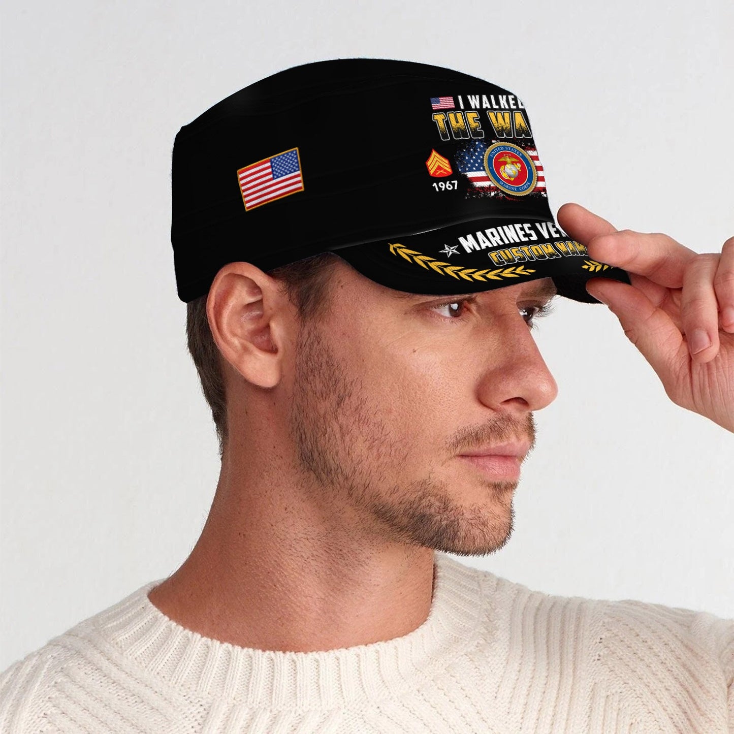 US Marine Corps – Military Cap - I WALKED THE WALK