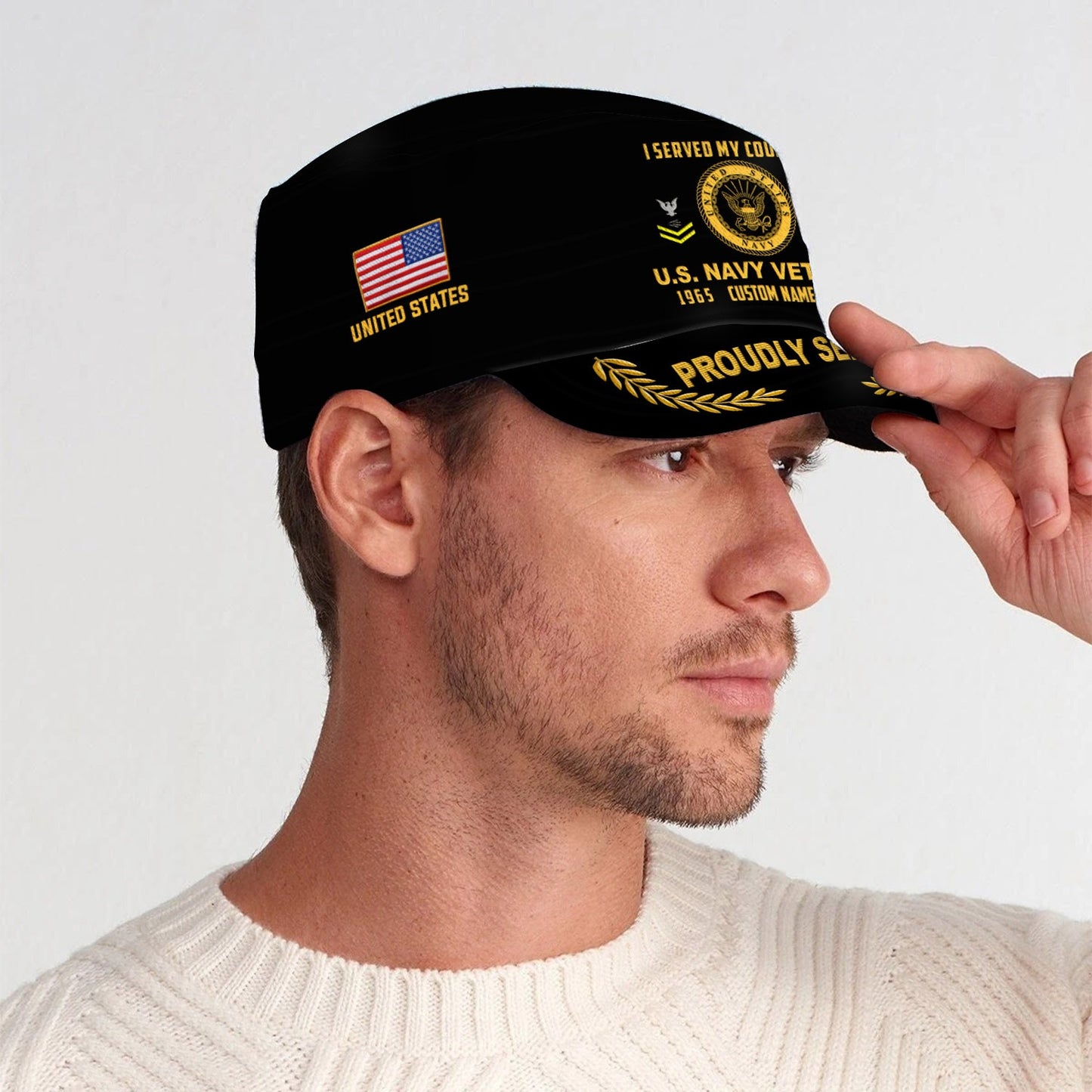 US Navy – Military Cap - Honor, Duty, Service