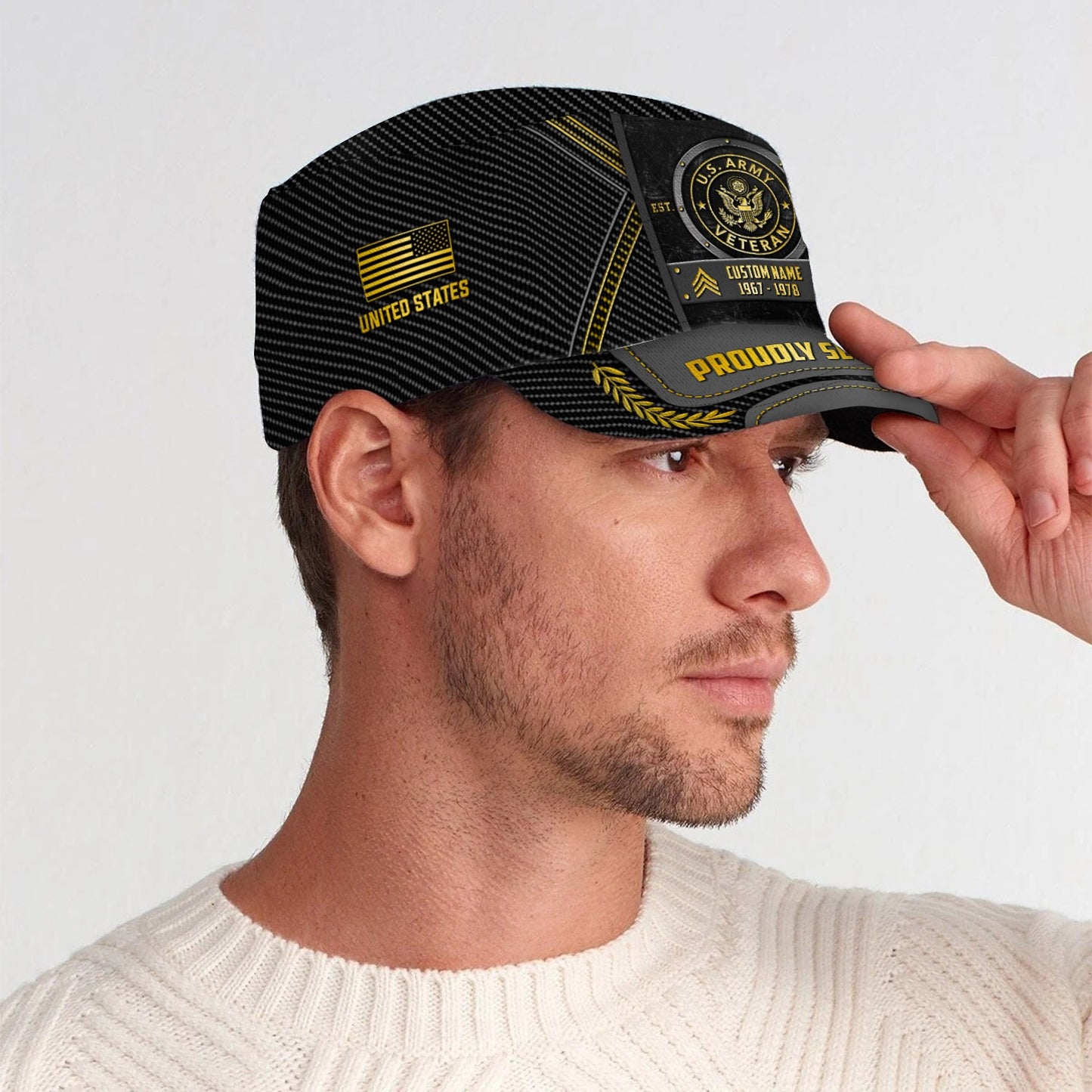 US Army – Military Cap –  Proud To Have Served