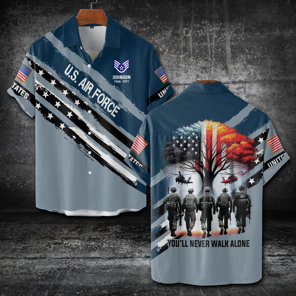U.S Air Force – T-shirt – YOU'LL NEVER WALK ALONE