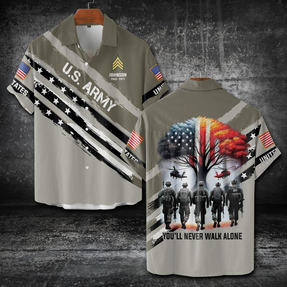 U.S Army – T-shirt – YOU'LL NEVER WALK ALONE