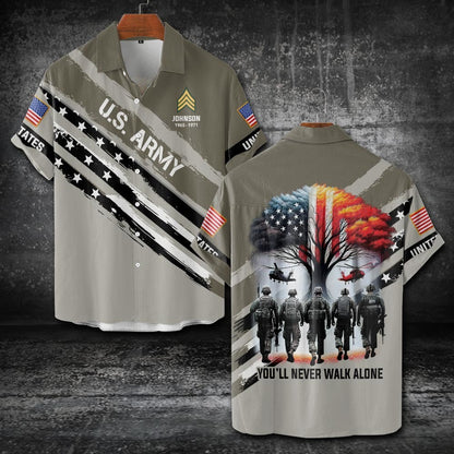 U.S Army – T-shirt – YOU'LL NEVER WALK ALONE
