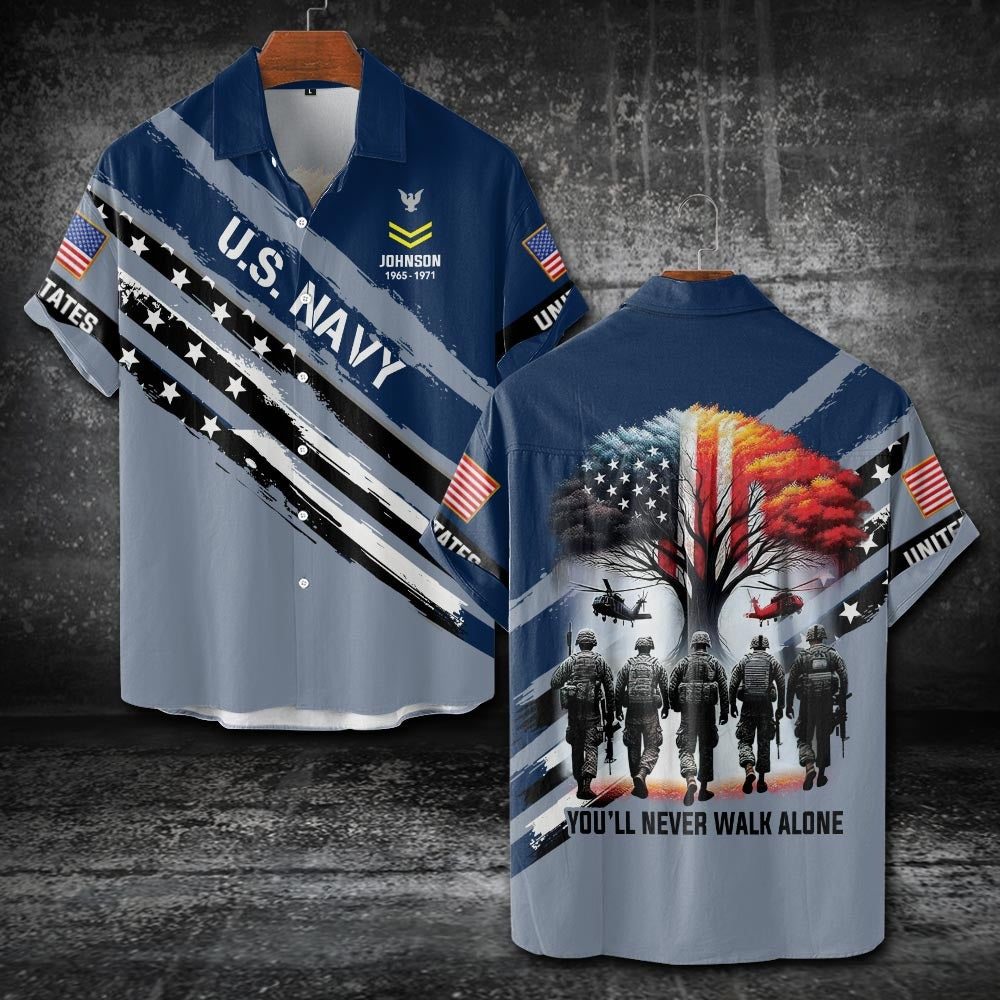 U.S Navy – T-shirt – YOU'LL NEVER WALK ALONE