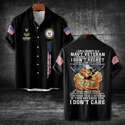 U.S Navy – T-shirt – PROUD TO BE A VETERAN
