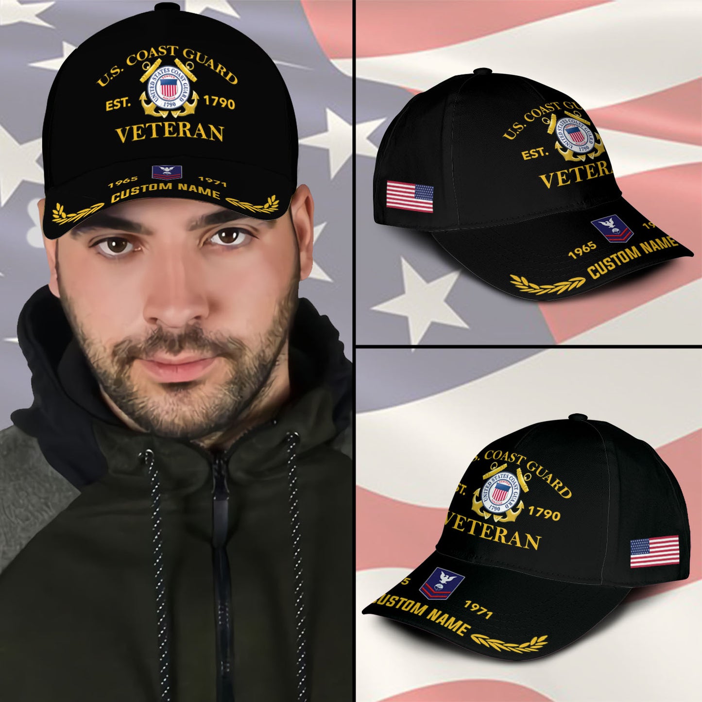 US Coast Guard – Classic Cap – Veteran