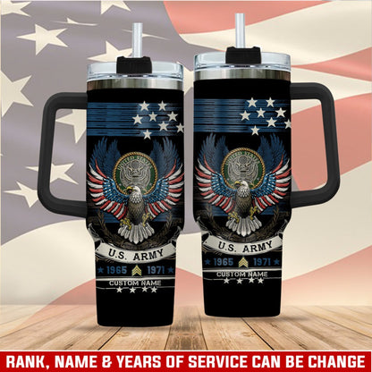 US Army – Tumbler 40oz - Liberty Stars & Stripes Eagle Mug
