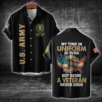 U.S Army – T-shirt –  Veteran Never Ends