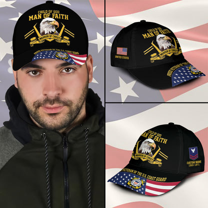 US Coast Guard – Classic Cap – Child Of God - Man Of Faith