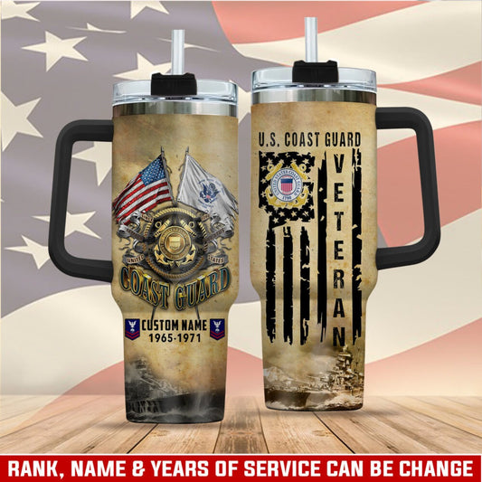 US Coast Guard – Tumbler 40oz - American Pride Wings