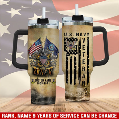 US Navy – Tumbler 40oz - American Pride Wings