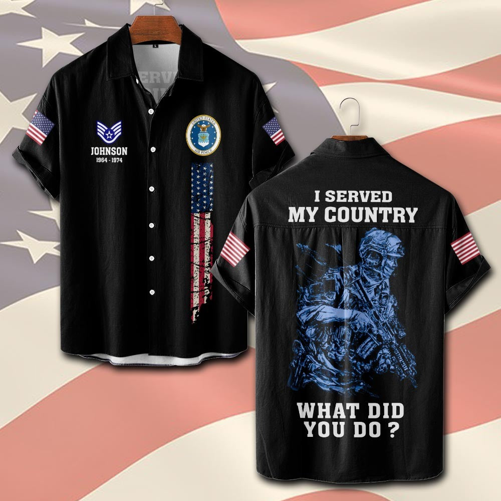 U.S Air Force – T-shirt – WHAT DID YOU DO ?