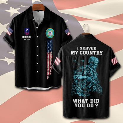 U.S Coast Guard – T-shirt – WHAT DID YOU DO ?