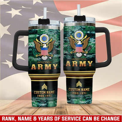 US Army – Tumbler 40oz - Mosaic Eagle Emblem